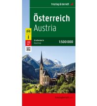 f&b Straßenkarten Österreich, Straßenkarte 1:500.000, freytag & berndt Freytag-Berndt und Artaria