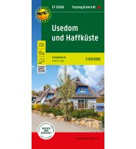 f&b Straßenkarten Usedom und Haffküste, Freizeitkarte 1:120.000, freytag & berndt Freytag-Berndt und Artaria