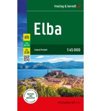 f&b Wanderkarten Elba, Straßen- und Freizeitkarte 1:45.000, freytag & berndt Freytag-Berndt und Artaria