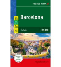 f&b Stadtpläne Barcelona, Stadtplan 1:10.000, freytag & berndt Freytag-Berndt und Artaria