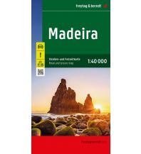 f&b Road Maps Madeira, Straßen- und Freizeitkarte 1:40.000, freytag & berndt Freytag-Berndt und Artaria