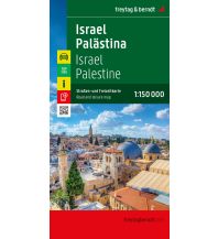 f&b Road Maps f&b Autokarte Heiliges Land - Israel - Palästina 1:150.000 Freytag-Berndt und Artaria