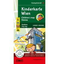 f&b Stadtpläne Kinderkarte Wien, Stadtplan 1:40.000, freytag & berndt Freytag-Berndt und Artaria