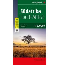 f&b Road Maps Südafrika, Straßenkarte, 1:1.500.000, freytag & berndt Freytag-Berndt und Artaria