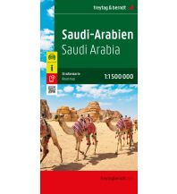 f&b Straßenkarten Saudi-Arabien, Straßenkarte 1:1.500.000, freytag & berndt Freytag-Berndt und Artaria