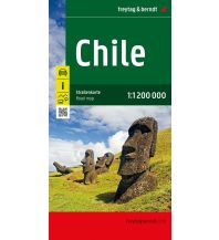 f&b Straßenkarten f&b Autokarte Chile 1:1,2 Mio. Freytag-Berndt und Artaria