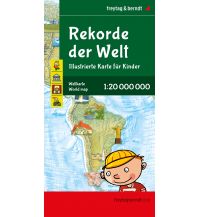 f&b City Maps Weltkarte für Kinder, 1:20.000.000, Poster, freytag & berndt Freytag-Berndt und Artaria
