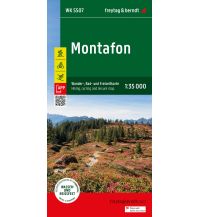 f&b Wanderkarten Montafon, Wander-, Rad- und Freizeitkarte 1:35.000, freytag & berndt, WK 5507 Freytag-Berndt und Artaria
