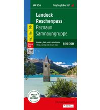 f&b Wanderkarten Landeck - Reschenpass, Wander-, Rad- und Freizeitkarte 1:50.000, freytag & berndt, WK 254 Freytag-Berndt und Artaria