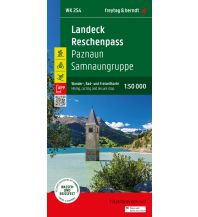 f&b Hiking Maps Landeck - Reschenpass, Wander-, Rad- und Freizeitkarte 1:50.000, freytag & berndt, WK 254 Freytag-Berndt und Artaria