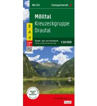 f&b Hiking Maps Mölltal, Wander-, Rad- und Freizeitkarte 1:50.000, freytag & berndt, WK 225 Freytag-Berndt und Artaria