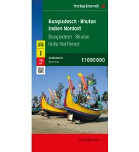 Straßenkarten Nelles Map Landkarte Bangladesh; India: North-East Freytag-Berndt und Artaria