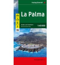 f&b Hiking Maps La Palma, Straßen- und Freizeitkarte 1:40.000, freytag & berndt Freytag-Berndt und Artaria