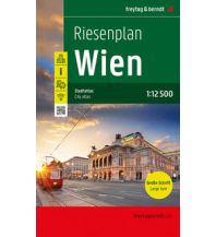 f&b City Maps Wien, Riesenplan, Stadtplan 1:12.500, freytag & berndt Freytag-Berndt und Artaria