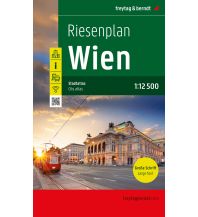 f&b Stadtpläne Wien, Riesenplan, Stadtplan 1:12.500, freytag & berndt Freytag-Berndt und Artaria