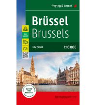 f&b Stadtpläne Brüssel, Stadtplan 1:10.000 Freytag-Berndt und Artaria