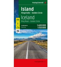 f&b Road Maps Island, Straßenkarte 1:400.000, freytag & berndt Freytag-Berndt und Artaria