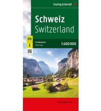 f&b Road Maps Schweiz, Autokarte 1:400.000 Freytag-Berndt und Artaria