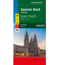f&b Wanderkarten Spanien Nord - Jakobsweg, Autokarte 1:400.000, freytag & berndt Freytag-Berndt und Artaria