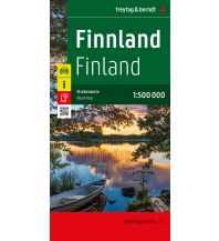f&b Straßenkarten Finnland, Autokarte 1:500.000, freytag & berndt Freytag-Berndt und Artaria