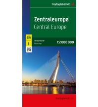 f&b Road Maps Zentraleuropa, Straßenkarte 1:2 Mio., freytag & berndt Freytag-Berndt und Artaria
