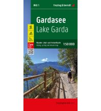 Mountainbike-Touren - Mountainbikekarten WKI 01 Gardasee, Wanderkarte 1:50.000 Freytag-Berndt und Artaria