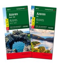 f&b Wanderkarten Azoren, Wanderkarten-Set 1:50.000, WKP 3 Freytag-Berndt und Artaria