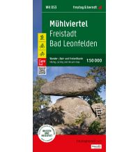 f&b Wanderkarten WK 053 Mühlviertel - Freistadt - Bad Leonfelden - Bad Zell - Linz, Wanderkarte 1:50.000 Freytag-Berndt und Artaria
