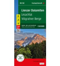 f&b Wanderkarten Lienzer Dolomiten, Wander-, Rad- und Freizeitkarte 1:50.000, freytag & berndt, WK 182 Freytag-Berndt und Artaria