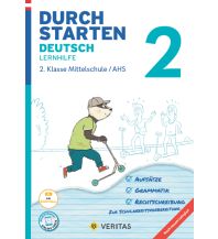 Durchstarten Deutsch 2. Klasse Mittelschule/AHS Lernhilfe Veritas Verlag