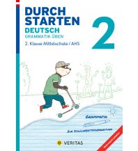 Durchstarten Deutsch 2. Klasse Mittelschule/AHS Grammatik üben Veritas Verlag