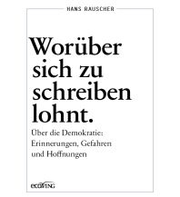 Reiselektüre Worüber sich zu schreiben lohnt ecowin Verlag