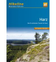 Wanderführer Hikeline-Wanderführer Harz 1:50.000 Verlag Esterbauer GmbH