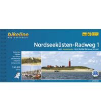 Radführer Bikeline Radtourenbuch Nordseeküsten-Radweg, Band 1, 1:50.000 Verlag Esterbauer GmbH