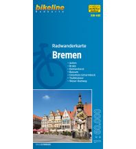 Radkarten Radwanderkarte Bremen RW-HB1 Verlag Esterbauer GmbH