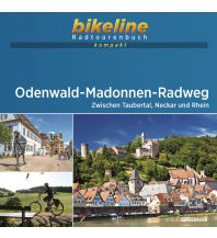 Cycling Guides Bikeline Radtourenbuch kompakt Odenwald-Madonnen-Radweg 1:50.000 Verlag Esterbauer GmbH
