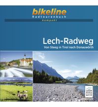 Cycling Guides Bikeline Radtourenbuch kompakt Lechradweg 1:50.000 Verlag Esterbauer GmbH