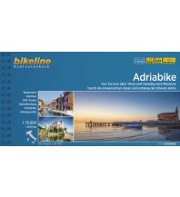 Cycling Guides Bikeline Radtourenbuch Adriabike 1:75.000 Verlag Esterbauer GmbH