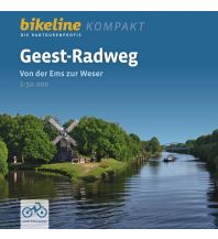 Cycling Guides Bikeline Radtourenbuch kompakt Geest-Radweg 1:50.000 Verlag Esterbauer GmbH