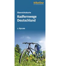 Cycling Maps Radfernwege Deutschland 1:650.000 Verlag Esterbauer GmbH