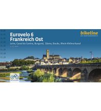 Cycling Guides Bikeline Radtourenbuch Eurovelo 6 - Frankreich Ost 1:75.000 Verlag Esterbauer GmbH