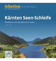 Cycling Guides Bikeline Radtourenbuch kompakt Kärnten Seenschleife 1:50.000 Verlag Esterbauer GmbH