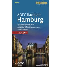 Radkarten ADFC-Radplan Hamburg 1:20.000 Verlag Esterbauer GmbH