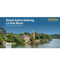 Radführer Bikeline Radtourenbuch Mosel-Saône-Radweg / La Voie Bleue 1:75.000 Verlag Esterbauer GmbH