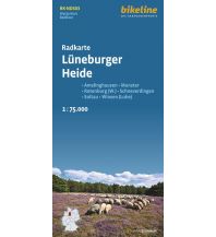 Radkarten Bikeline-Radkarte RK-NDS03, Lüneburger Heide 1:75.000 Verlag Esterbauer GmbH