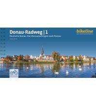 Radführer Bikeline Radtourenbuch Donau-Radweg, Teil 1, 1:50.000 Verlag Esterbauer GmbH