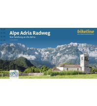 Cycling Guides Bikeline Radtourenbuch Alpe Adria Radweg 1:50.000 Verlag Esterbauer GmbH