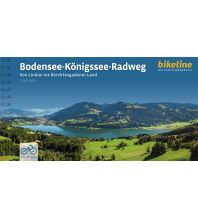 Radführer Bikeline Radtourenbuch Bodensee-Königssee-Radweg 1:50.000 Verlag Esterbauer GmbH