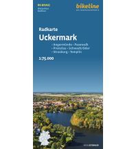 Cycling Maps Bikeline-Radkarte RK-BRA02, Uckermark 1:75.000 Verlag Esterbauer GmbH