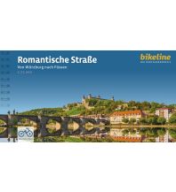 Cycling Guides Bikeline Radtourenbuch Romantische Straße 1:75.000 Verlag Esterbauer GmbH